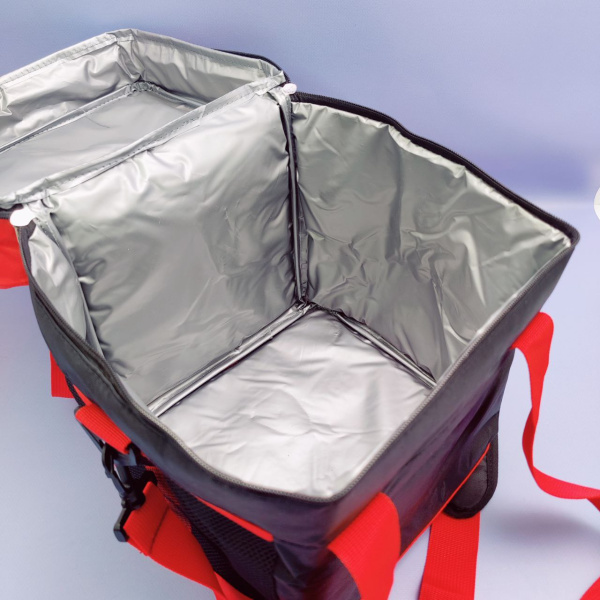 Термосумка АйсБриз 15 л. / Сумка - холодильник 32х26х26 см., с карманами, ручками и плечевым ремнем